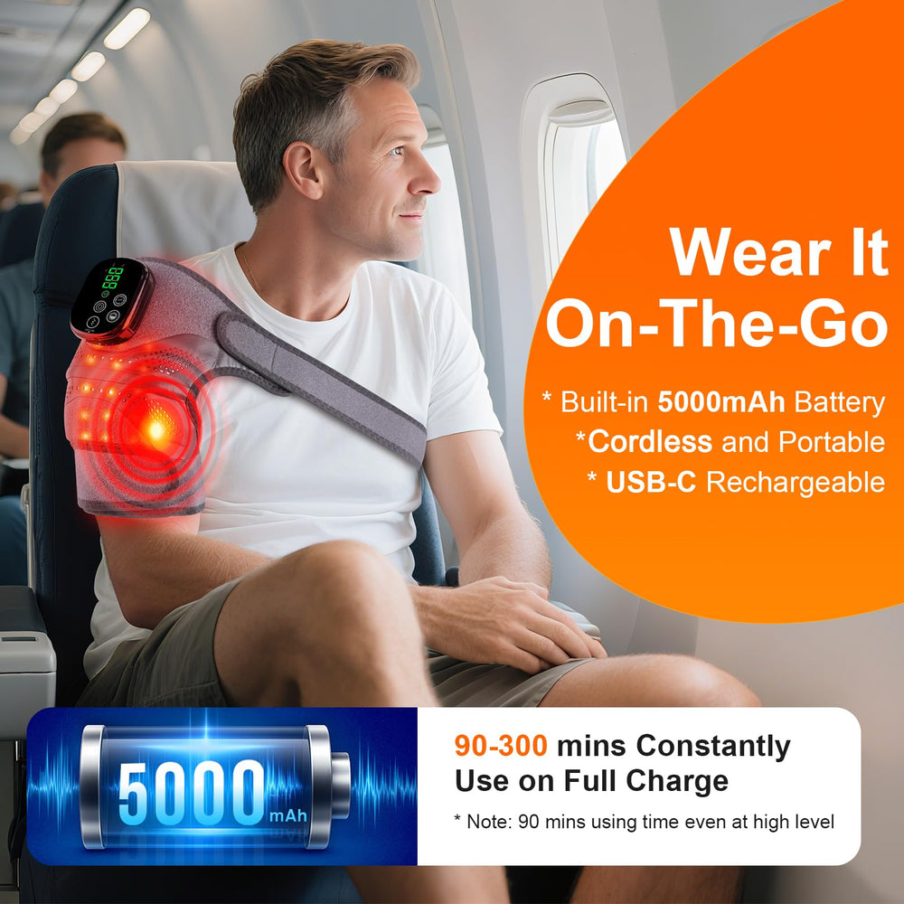 DABLEIBEN knee massager with adjustable fit