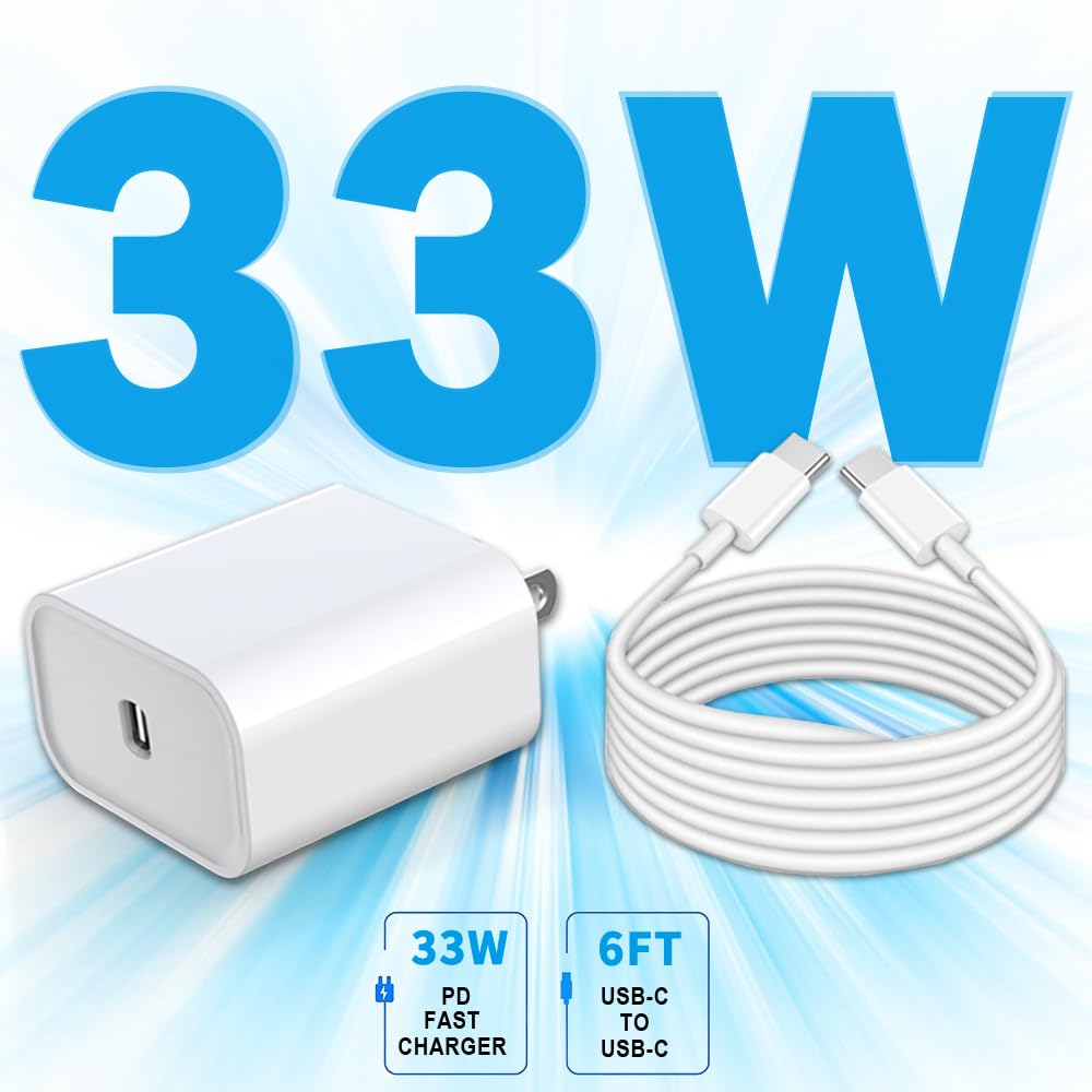 DABUSTAR 6ft USB-C to USB-C cable offers flexible reach.