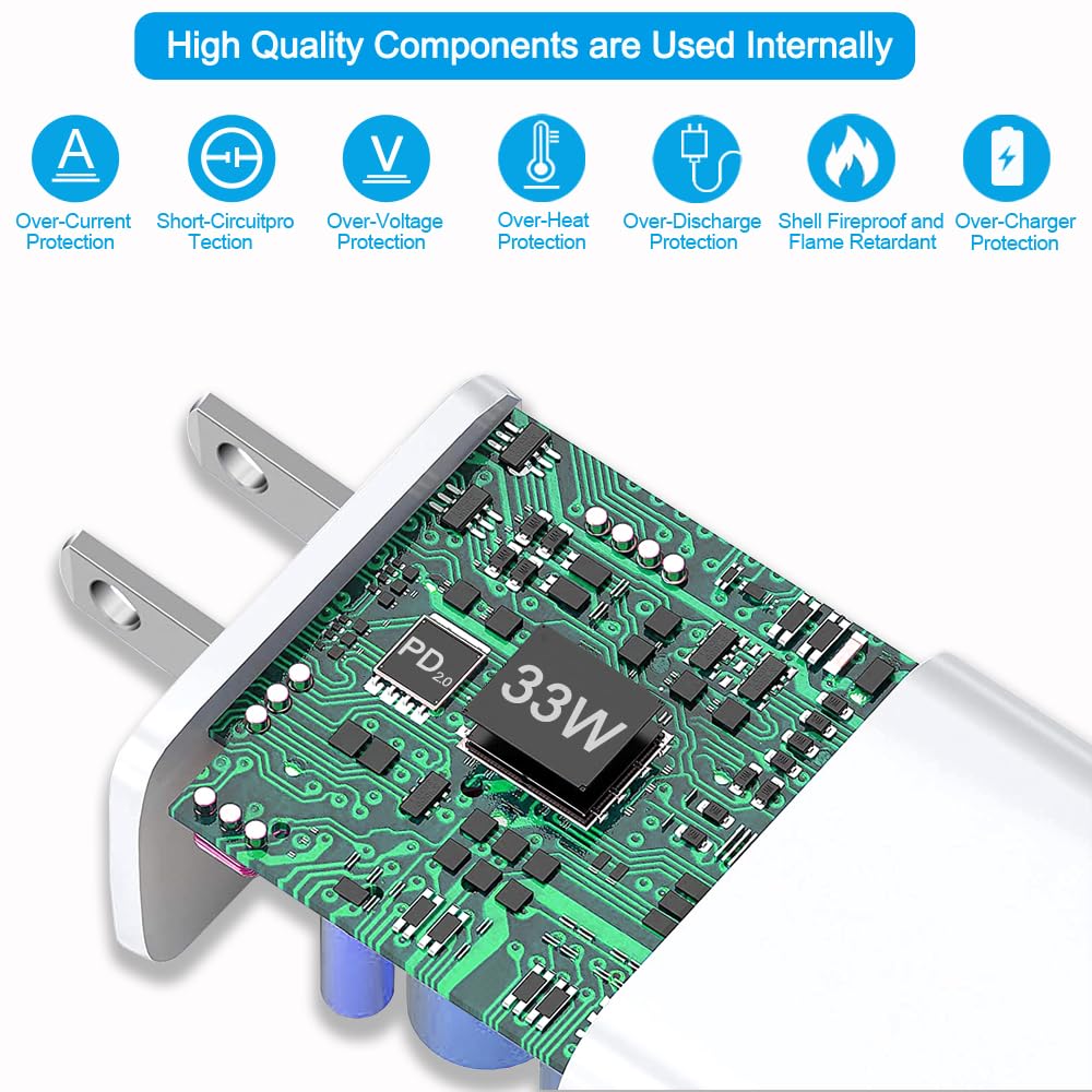 DABUSTAR two-pack charger kit for home and travel.