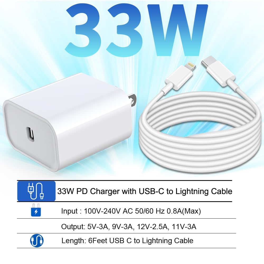DABUSTAR 6ft Type-C to Lightning cable enabling seamless data sync.