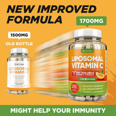 DACHA vitamin C capsules 200-count shown for long-term daily use