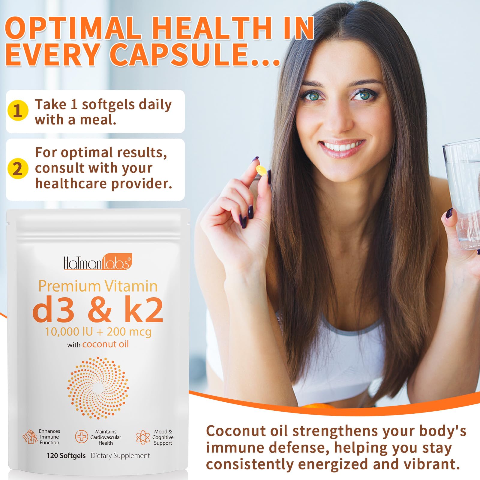 Daiasns capsule opened reveals clean daily wellness ingredients