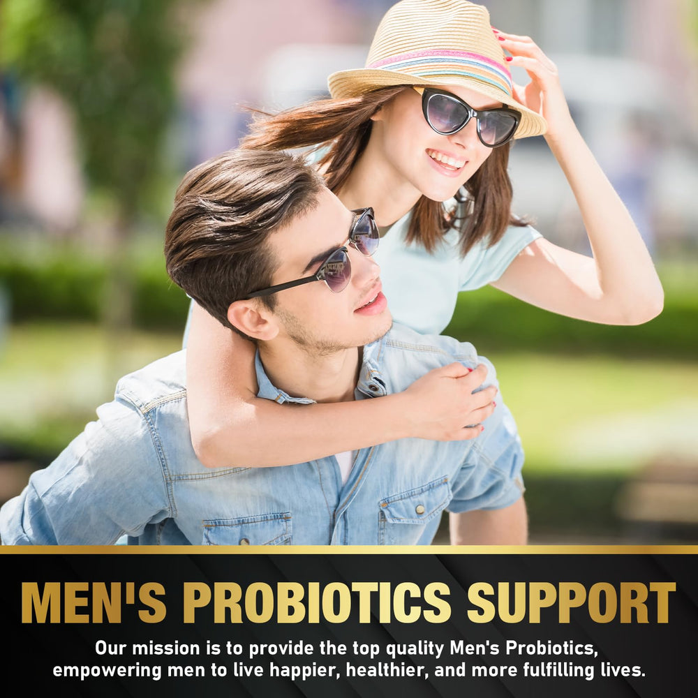 Dailanbu Men's health digestive support scene, showing gut balance.