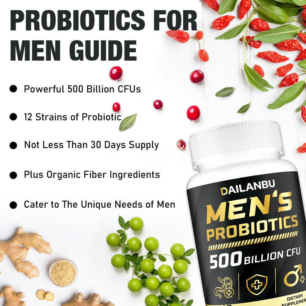 Dailanbu Prostate urinary health angle, bottle with relief cues.