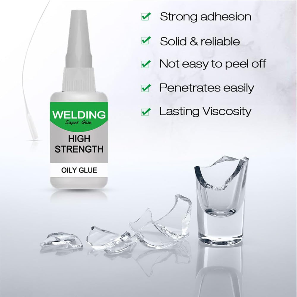 DAILEG adhesive versatile seal on metal, glass, ceramics with flexible finish.
