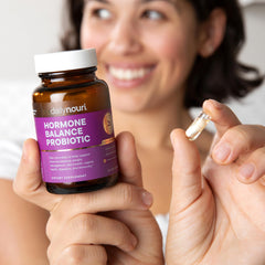 Daily Nouri capsule-in-capsule delivery cross-section highlights advanced tech.