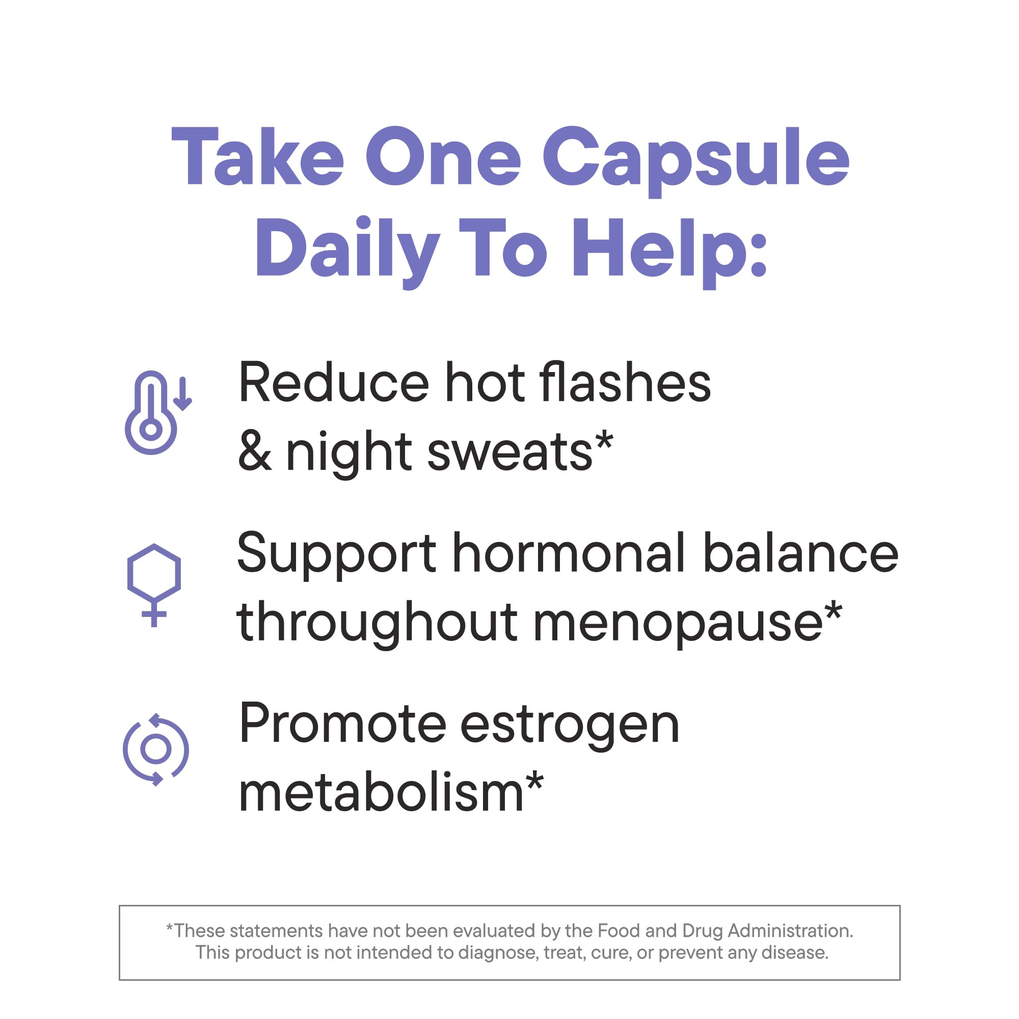 Daily Nouri Menopause Probiotics bottle featuring resveratrol and three strains