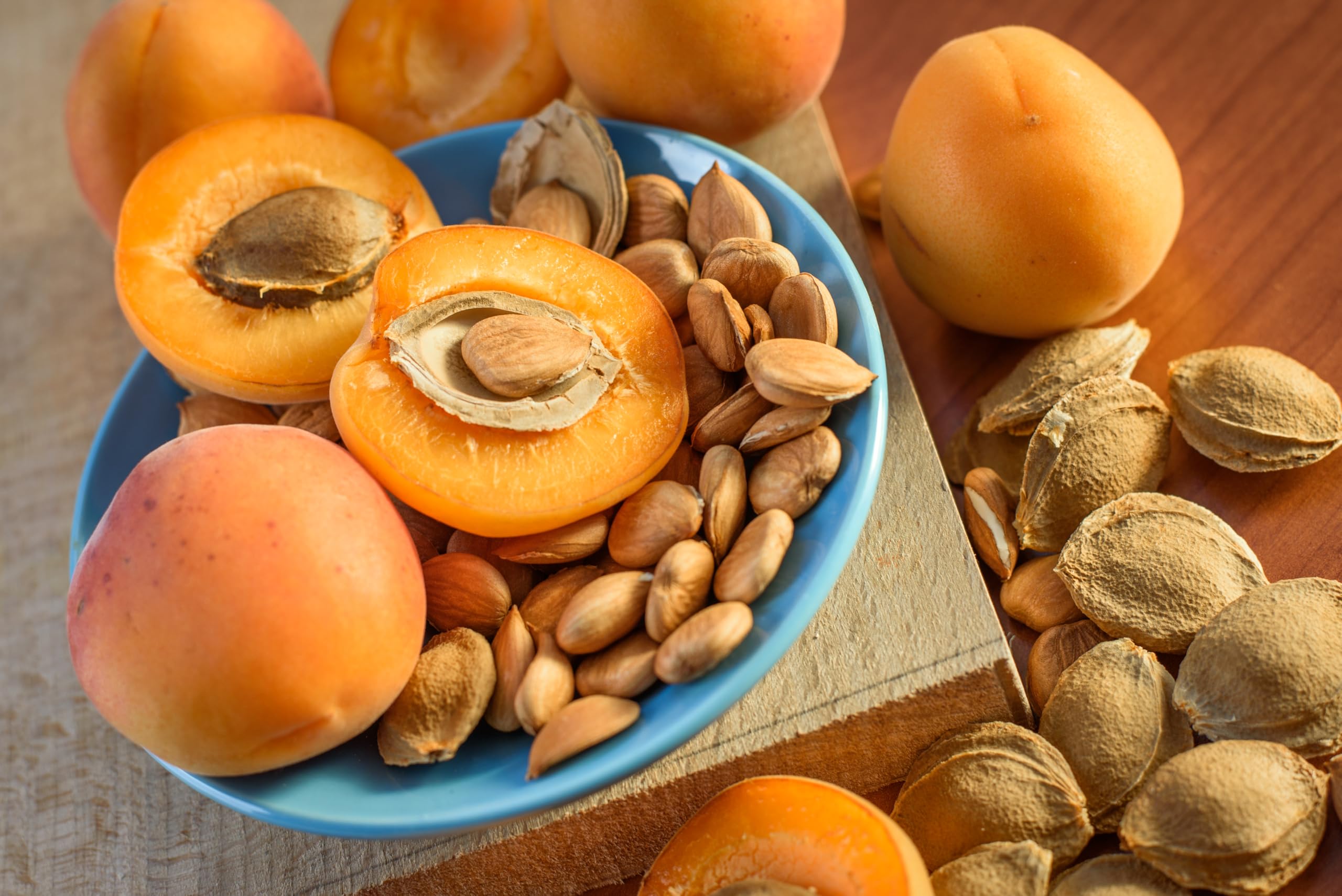 Daily packaging process signaling freshness for apricot seeds