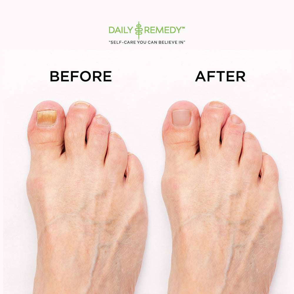 Daily Remedy foot soak US-made label highlights quality and origin