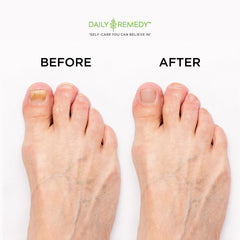 Daily Remedy foot soak US-made label highlights quality and origin