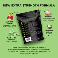 Daily Remedy tea-tree oil foot soak salts for a refreshing spa experience