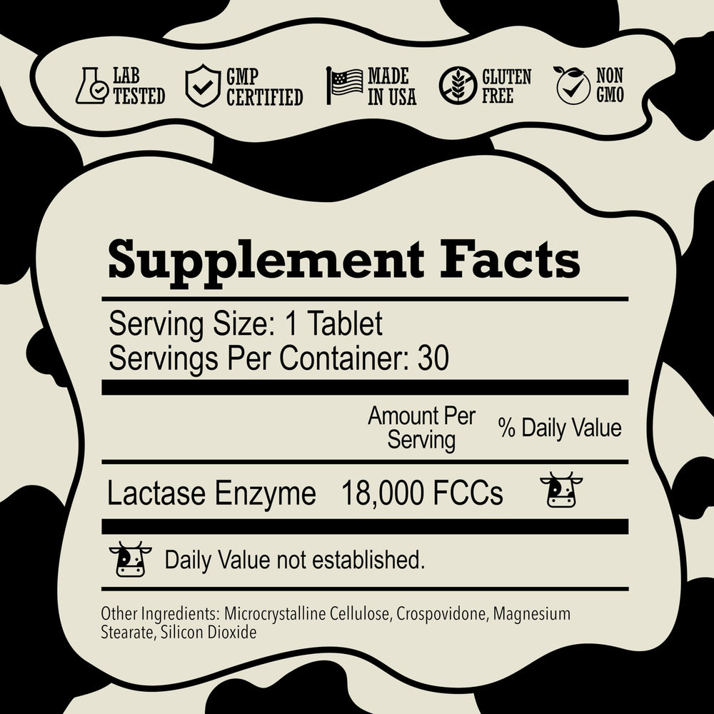 Non-GMO badge on DairyPill packaging