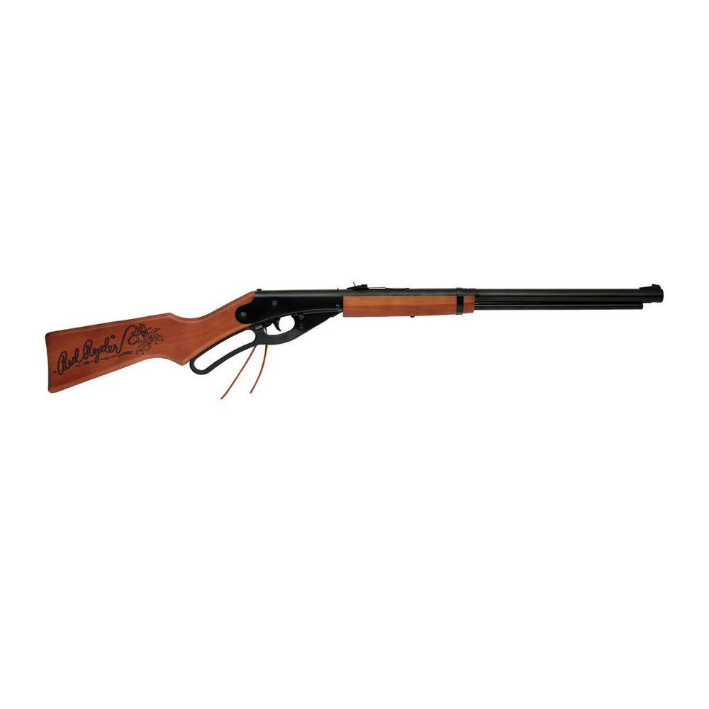 Daisy 1938 Red Ryder wood grain stock for authentic classic feel