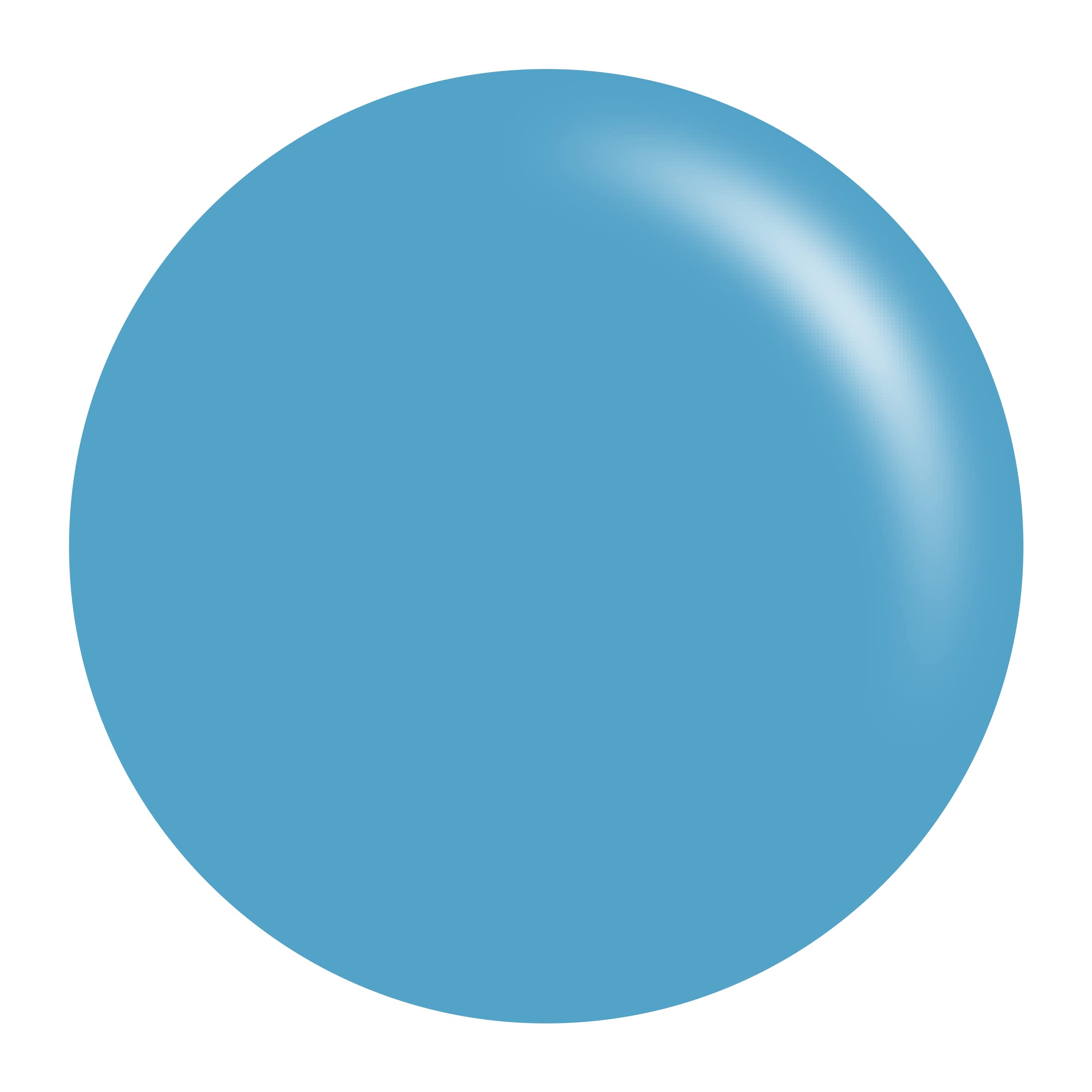 Daisy DND air-dry lacquer Milky Blue 031 close-up highlights quick-dry convenience and chip-free look.