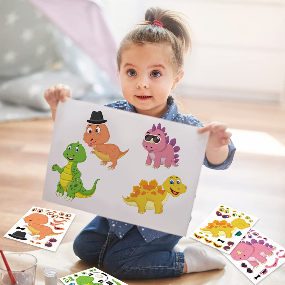 DaiUni body stickers with facial features for mix-and-match character faces.