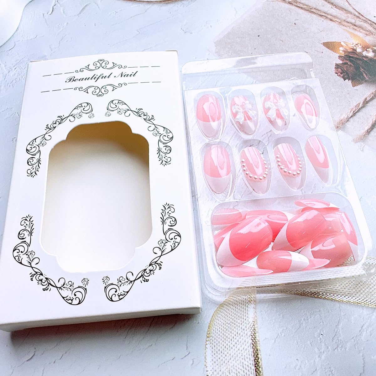 Dajijiyou jelly glue stickers for easy reusable nail applications