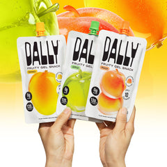 DALLY mango flavor slice with vibrant color and inviting aroma