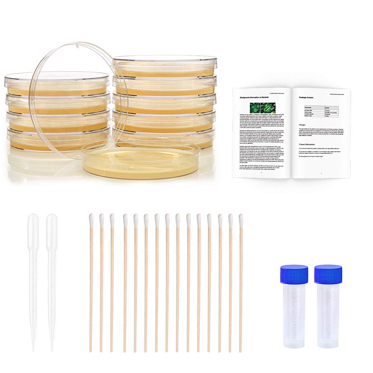 DalosDream bacteria-agar-plates: ready-to-use classroom experiments.