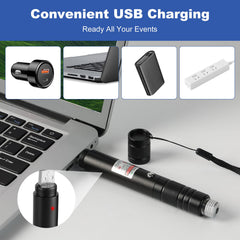 Damflew Green Laser Pointer ideal for hiking and camping at night