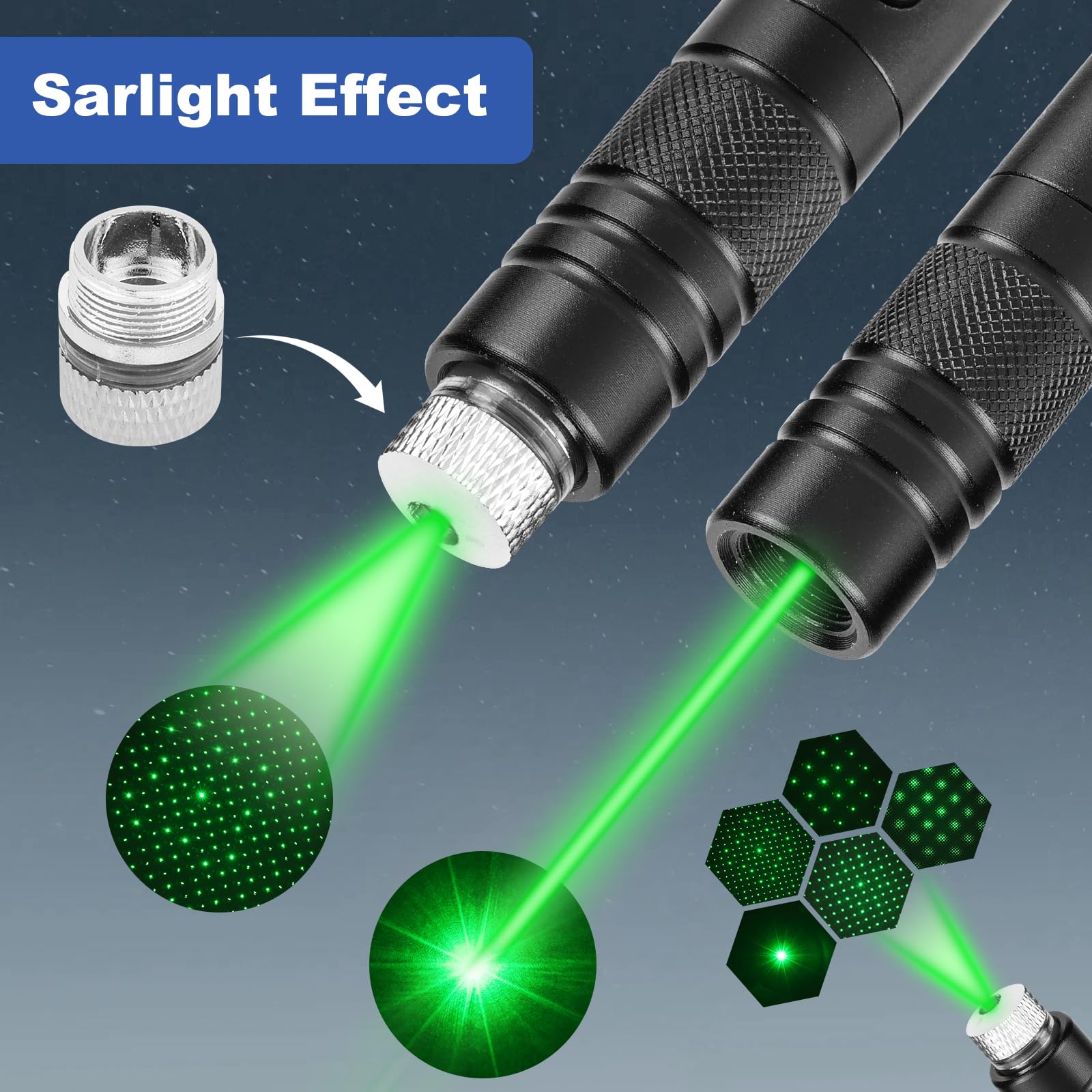 Damflew Green Laser Pointer charging via USB for quick outdoors and travel readiness