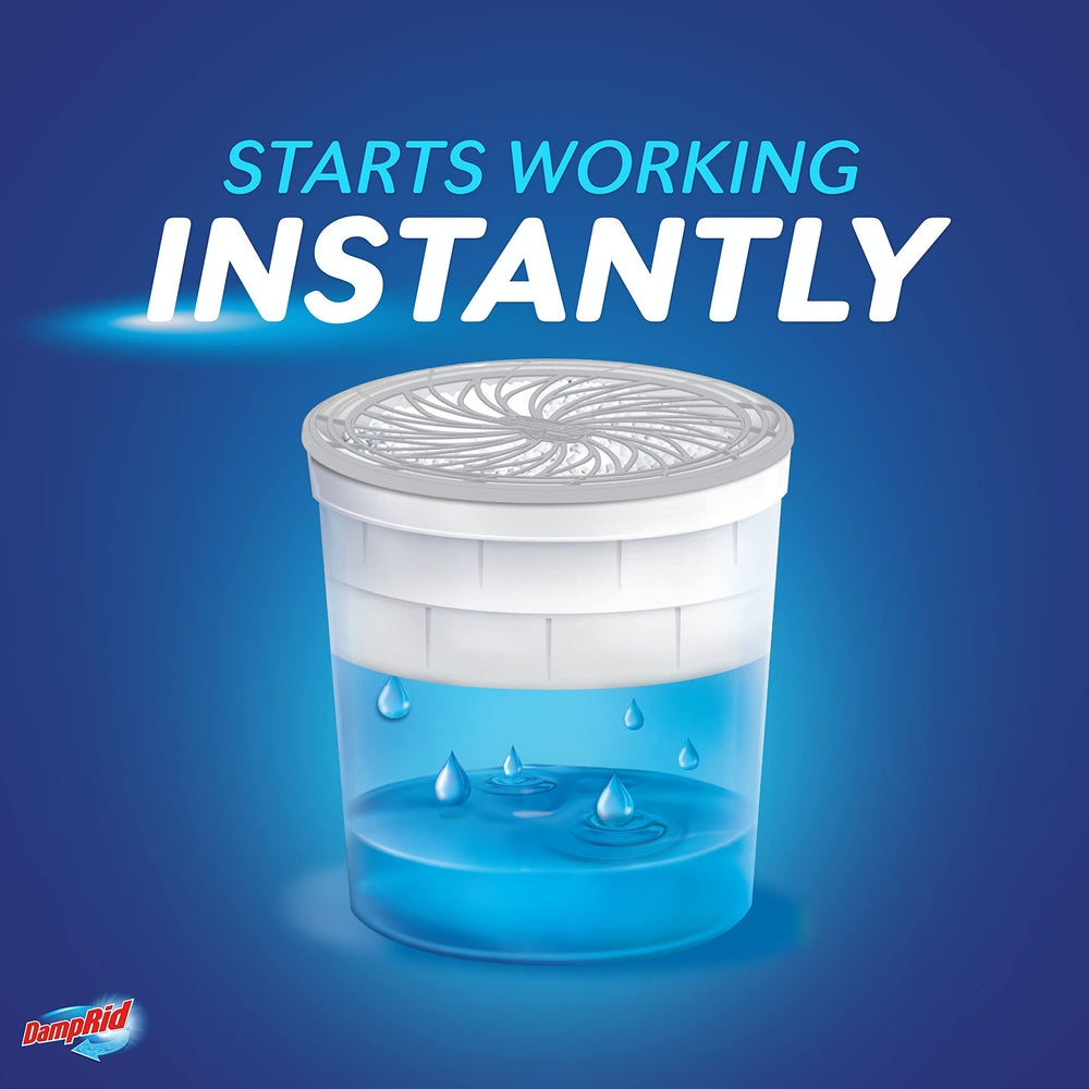 DampRid 4-pack offers moisture control across multiple rooms.