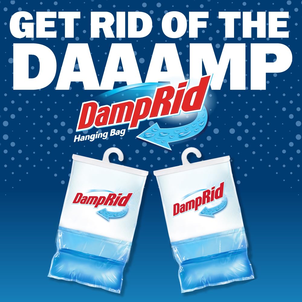 No electricity needed—DampRid offers a silent moisture solution.
