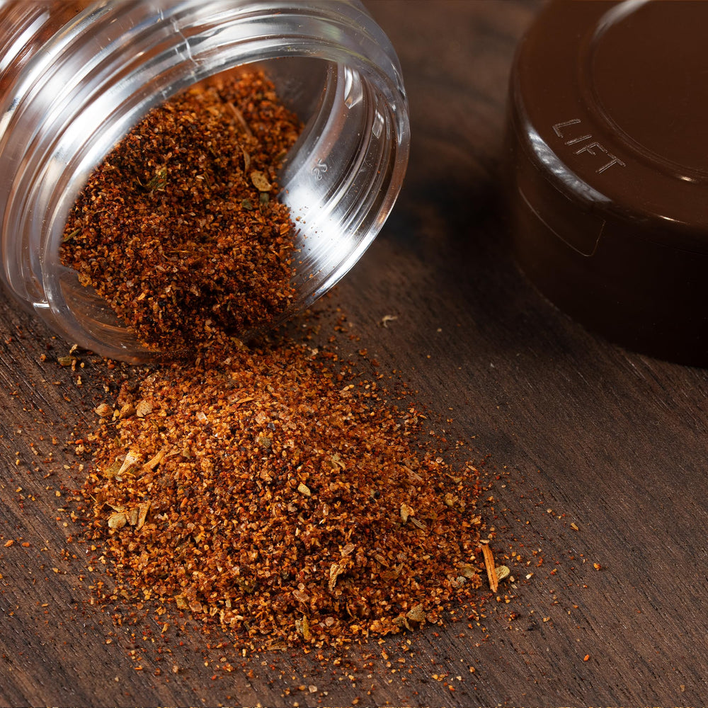 Dan-O's Adob-O seasoning in bowl for marinade, sugar-free option