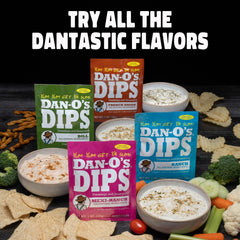 Dan-O's Dips French Onion packet ready to mix into creamy dip