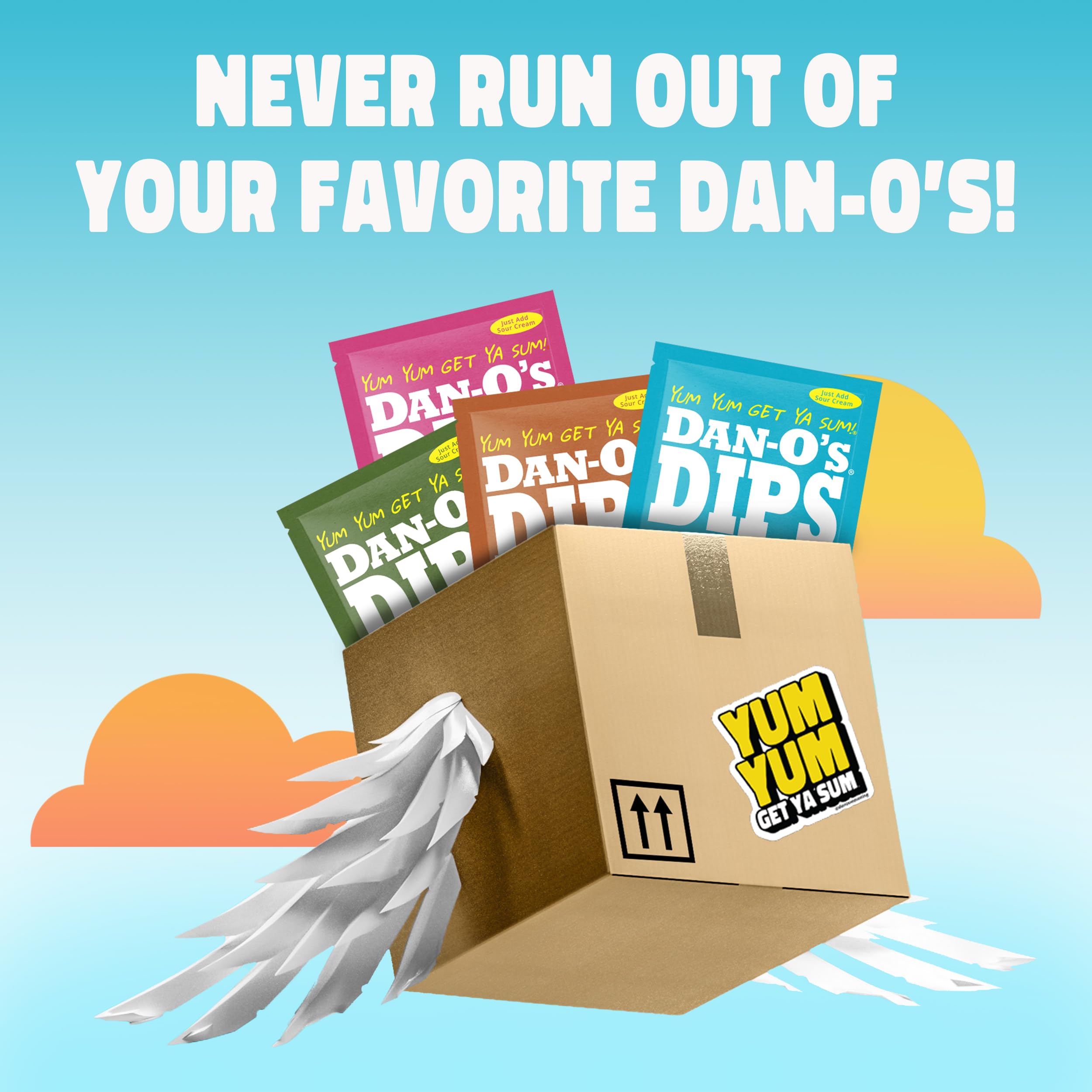 Dan-O's Dips serving platter setup for gatherings and sharing