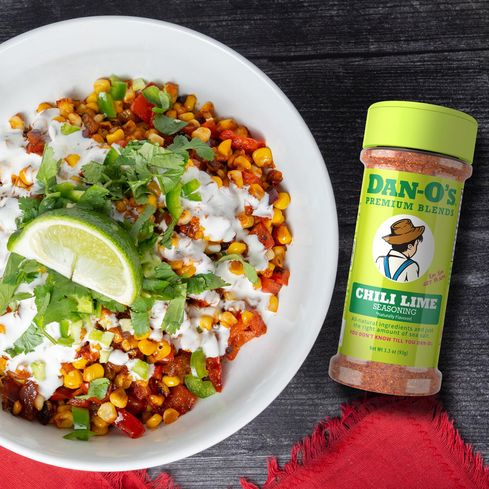 Dan-O's dry spice on shelf, easy seasoning upgrade for weeknight meals.