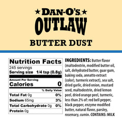 Dan-O's Outlaw Blackened Bloody Mary bottle adds smoky heat for seafood, Cajun dishes, and cocktails.