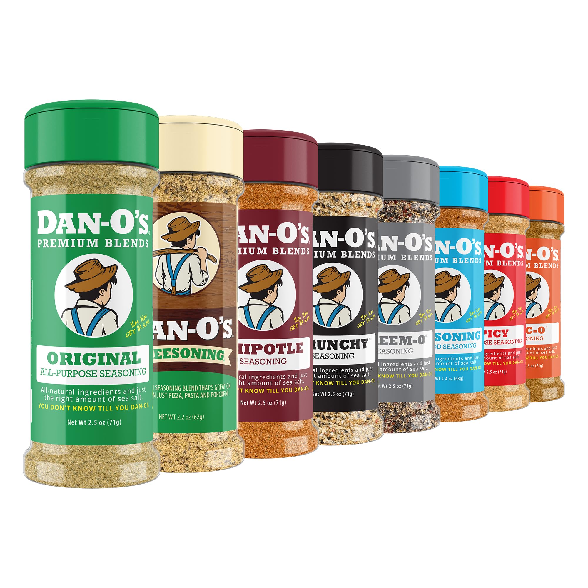 Dan-O's Original seasoning bottle ready for everyday grilling.