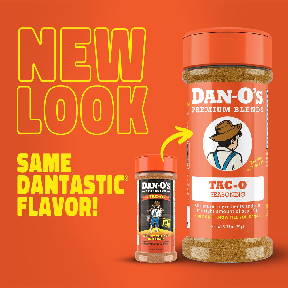 Dan-O's Tac-O seasoning on nachos for a quick flavor upgrade
