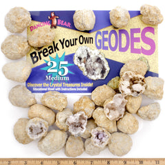 DANCING BEAR break-your-own geodes pack showing hands-on learning opportunity