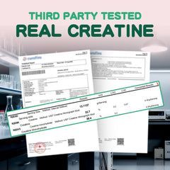 DANEW Pro Creatine Gummies strawberry close-up showing tasty flavor