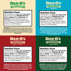 Dan-O's Red Pepper Cheesoning bottle pour adds bold pepper flavor and cheesy depth