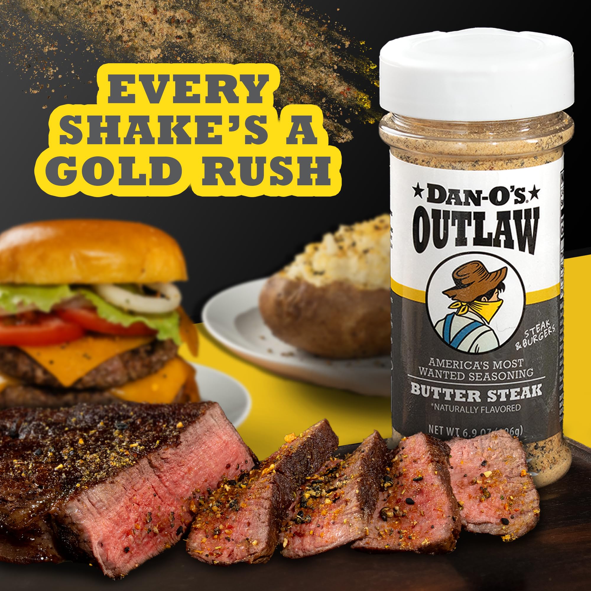 Dan-O's Outlaw Butter Seasoning stirred into sauces for buttery finish