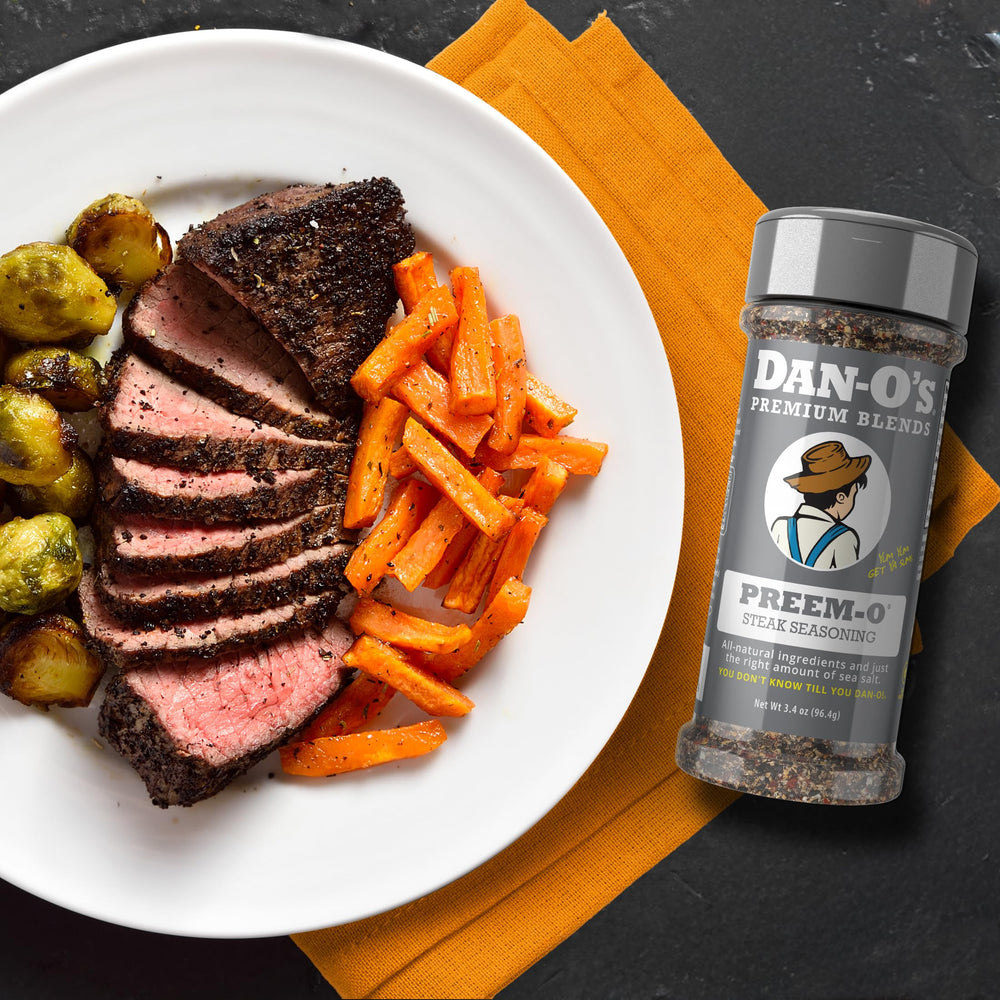 Vegetables seasoned with Preem-O for vibrant, well-rounded taste
