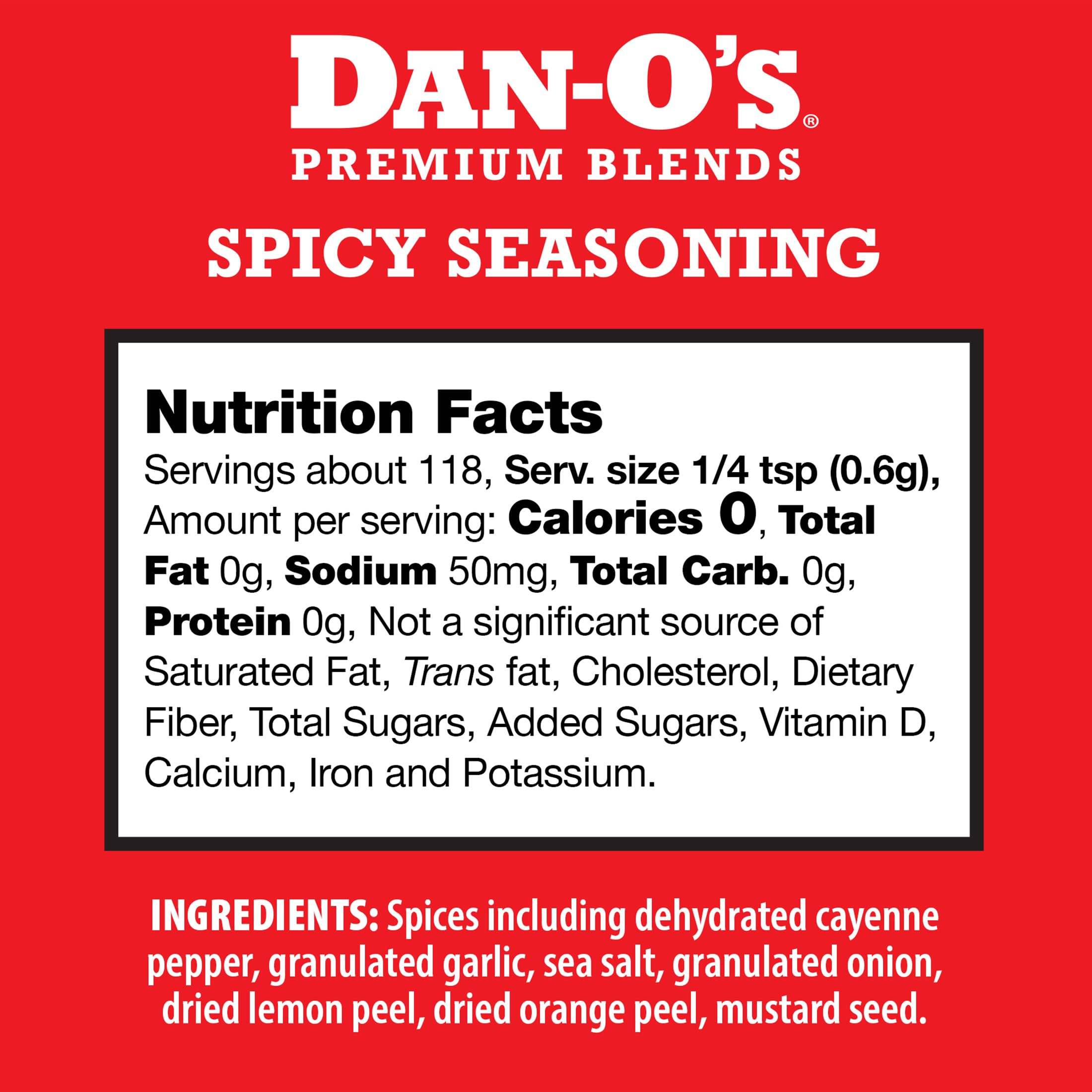 Dan-O's Spicy Seasoning on pantry shelf, ready for versatile grilling.