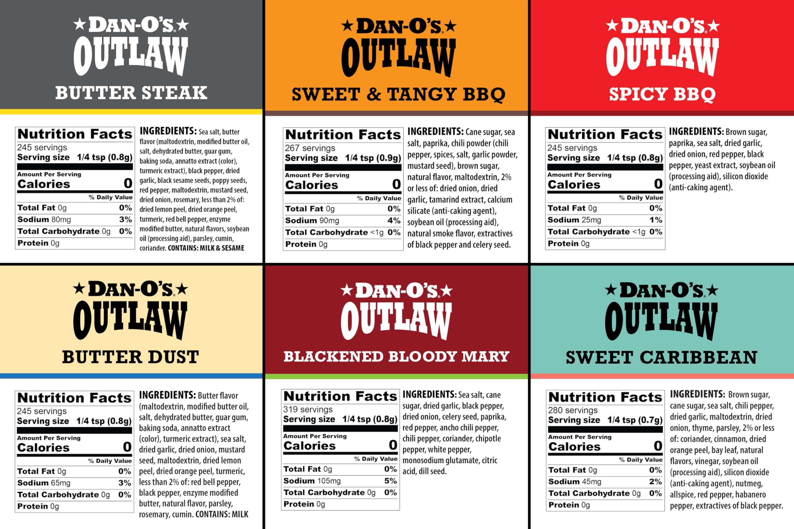 Dan-O's Outlaw Butter Dust on popcorn for savory crunch