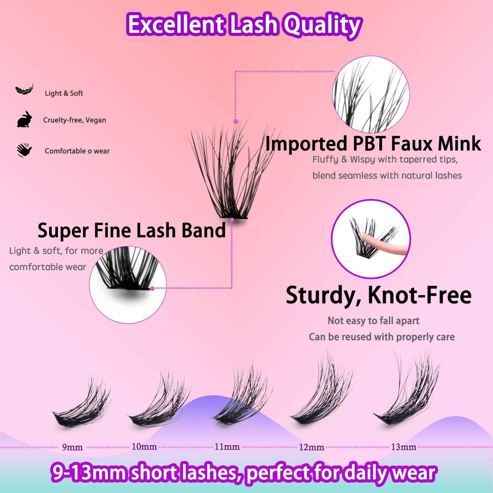 DAODER 3D fluffy clusters add subtle volume and definition.