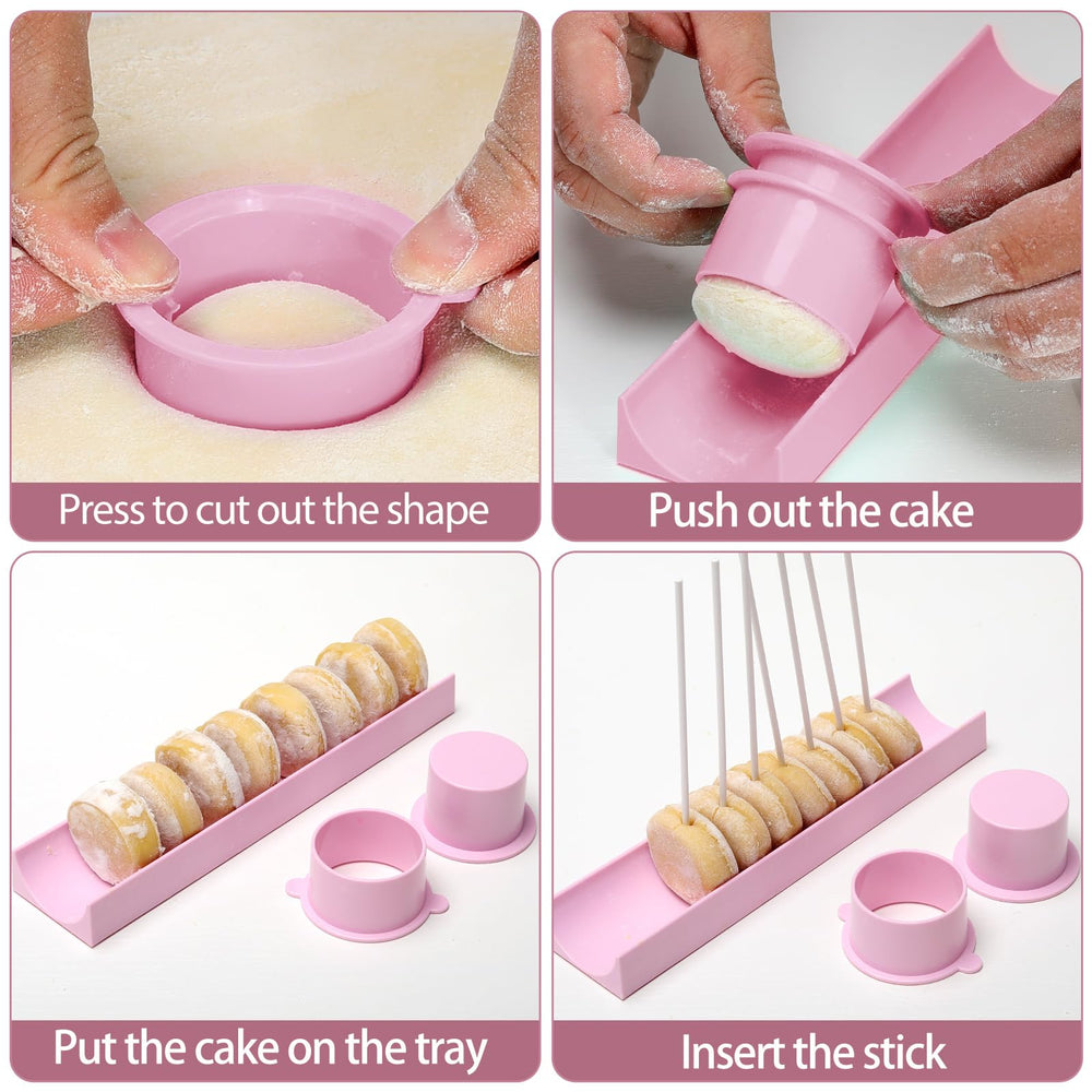 DAOFVOR ABS cake pop maker, durable and heat-resistant.