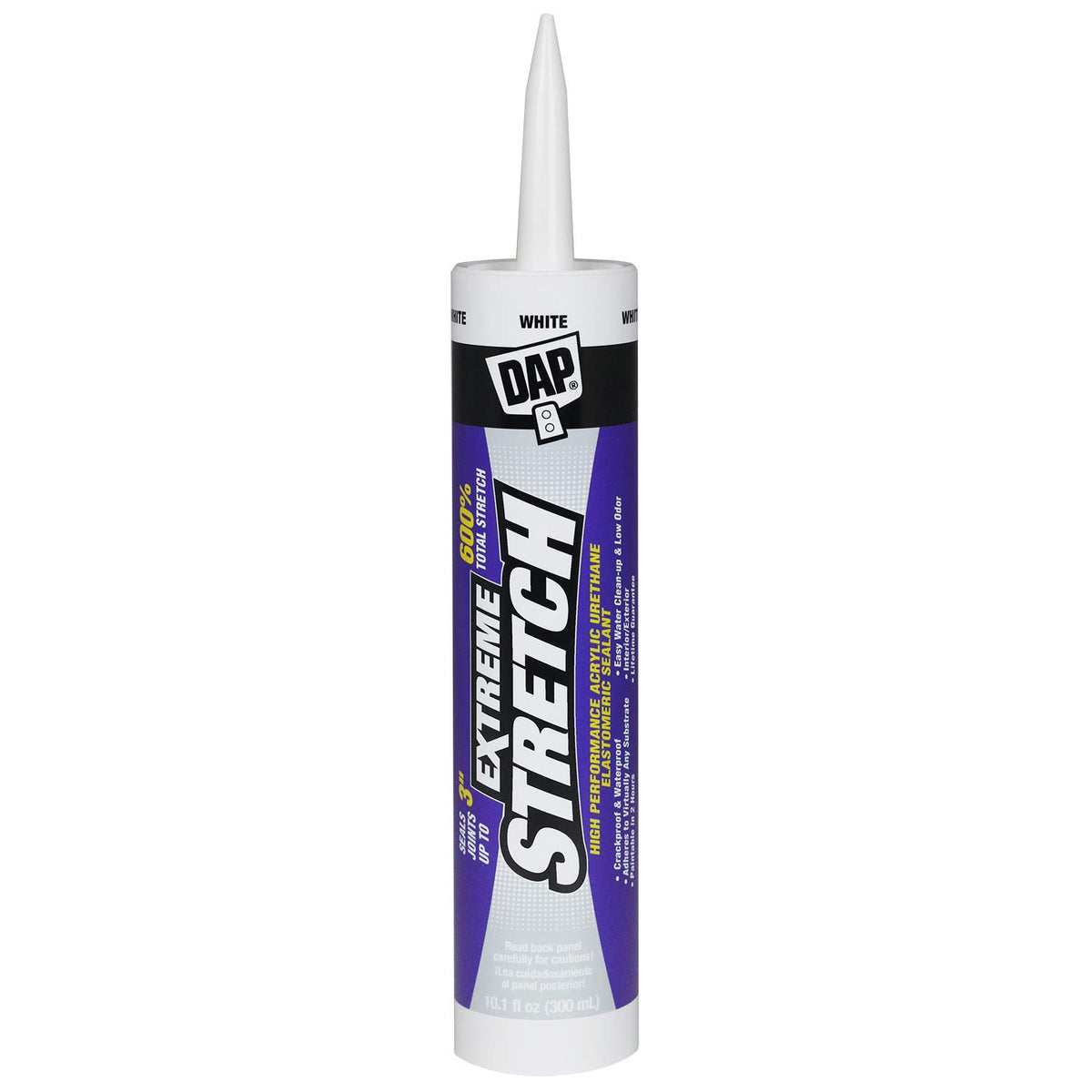 DAP Extreme Stretch bottle close-up for interior and exterior sealing