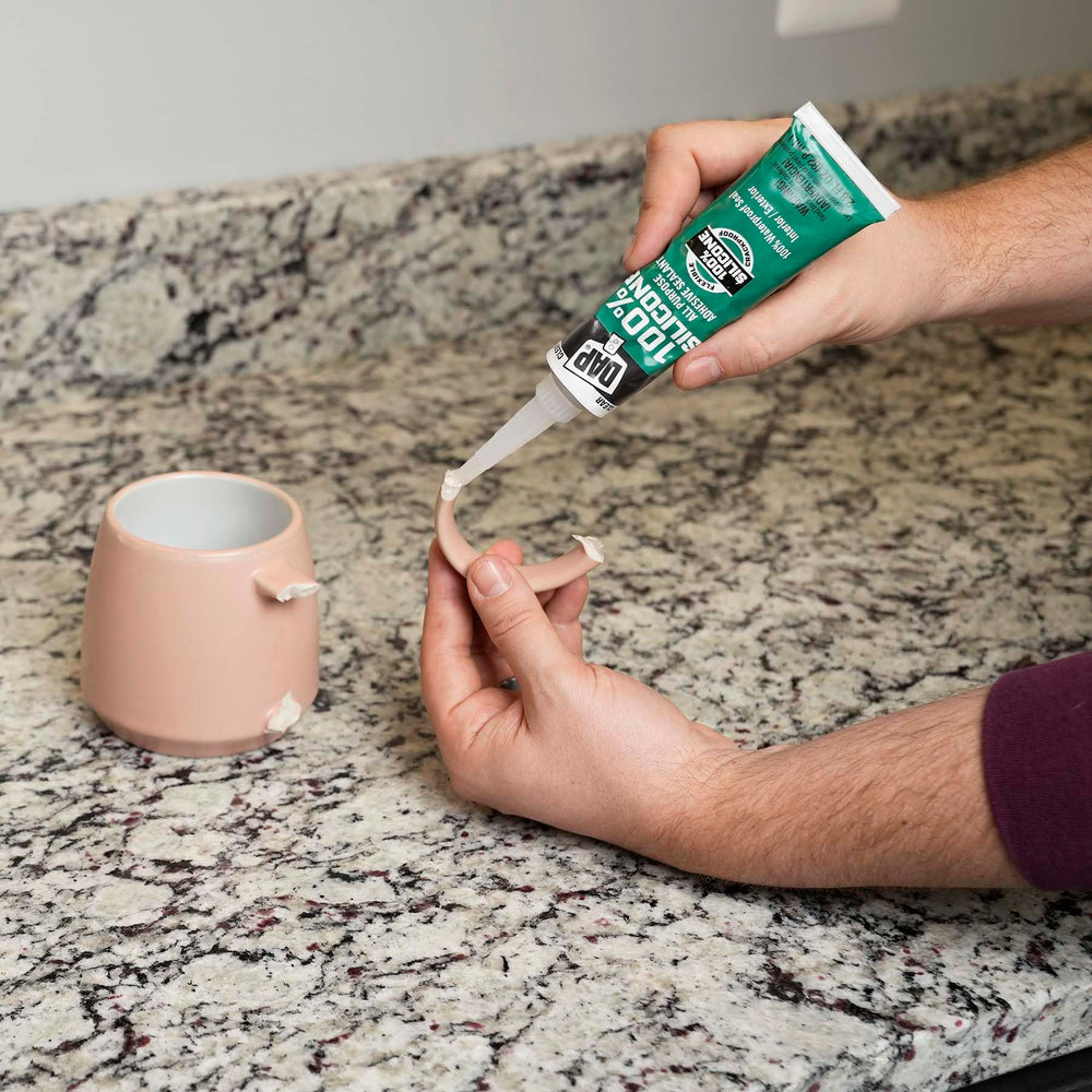 DAP All Purpose Silicone Sealant shows food-contact safety after curing