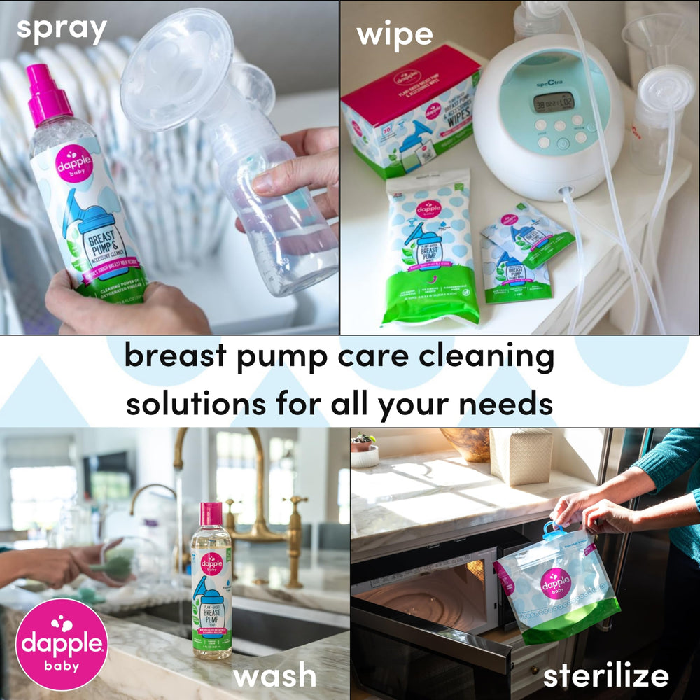 Dapple pediatrician-tested wipes designed for gentle family use.