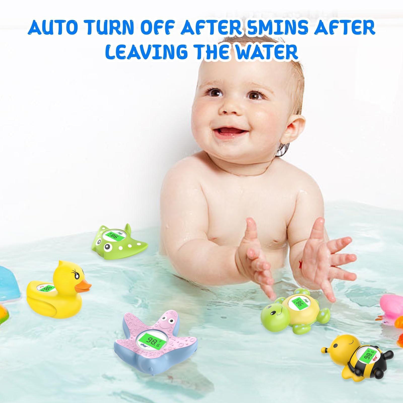Dar Darouxiao BPA-free safety material keeps bath time gentle and worry-free.