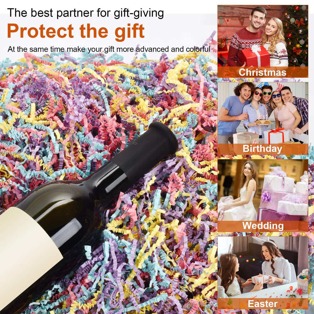 Darfukei 5oz Crinkle Paper Pack provides versatile filler for gifting.