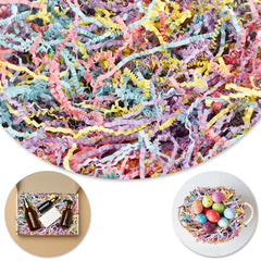 Darfukei Crinkle Paper Basket Padding secures contents for neat gift presentation.
