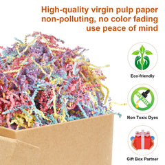 Darfukei Grass Crinkle-Cut Filler cushions items in gift boxes.