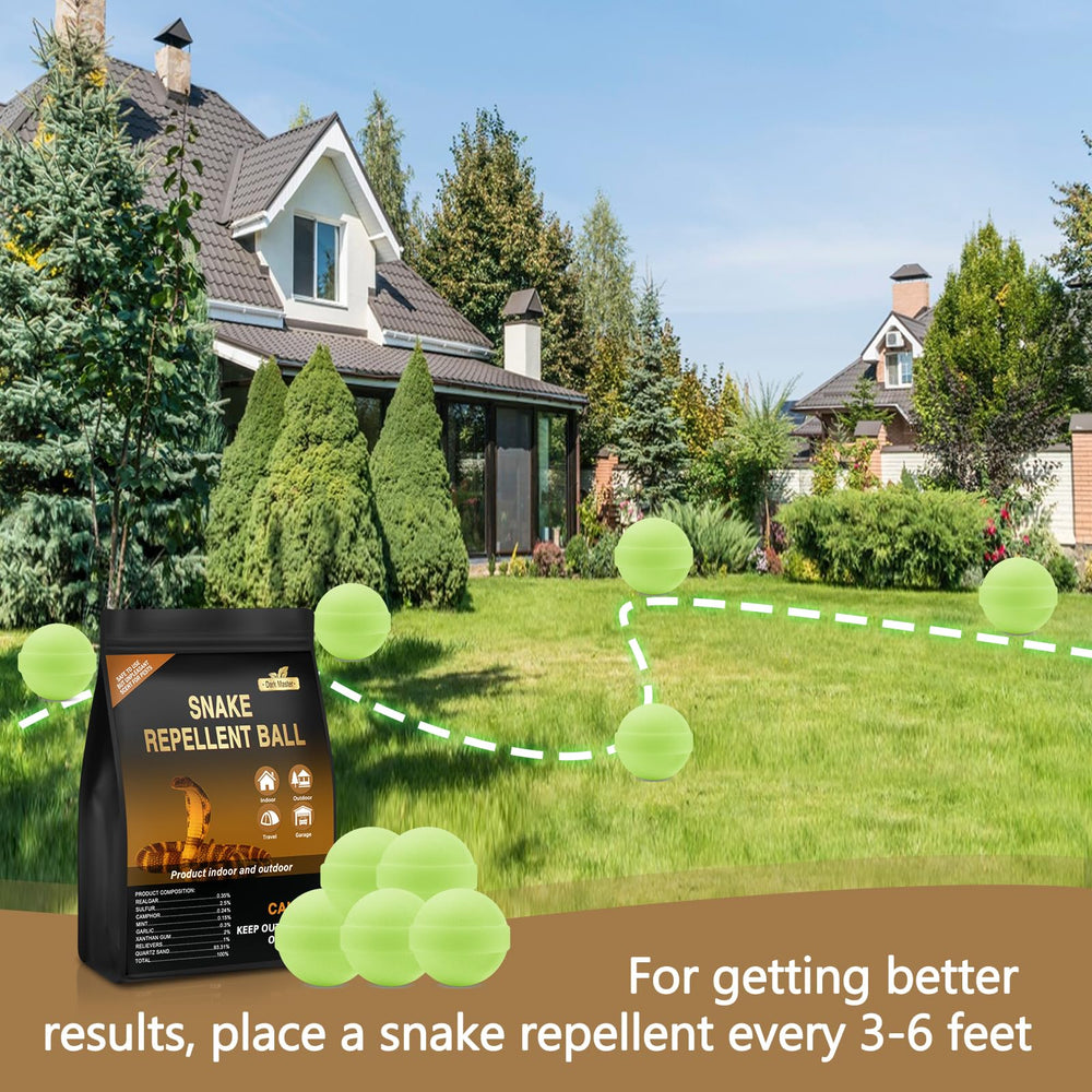 Dark Master solution applied around lawn and farm for snake deterrence